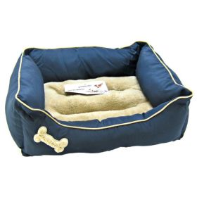 Petmate Plush Rectangular Bone Lounger