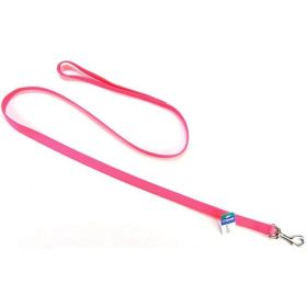 Coastal Pet Nylon Lead (Option: Neon Pink  4' Long x 5/8" Wide)