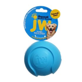 JW Pet iSqueak Bouncing Baseball Rubber Dog Toy (Option: Large  4" Diameter)