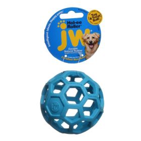 JW Pet Hol (Option: ee Roller Rubber Dog Toy  Assorted Small (3.5" Diameter  1 Toy)))