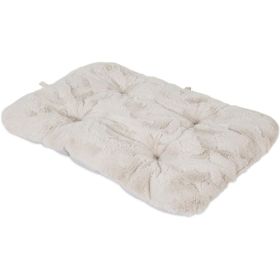 Precision Pet SnooZZy Cozy Comforter Kennel Mat  Natural (Option: Medium (30" Crates))