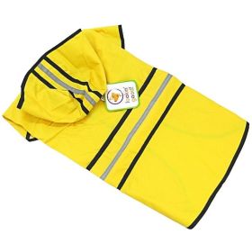 Fashion Pet Rainy Day Dog Slicker (Option: Yellow  X Large (24 to 29" From Neck to Tail))