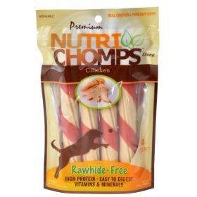 Premium Nutri Chomps Chicken Wrapped Twists (Option: 4 count)